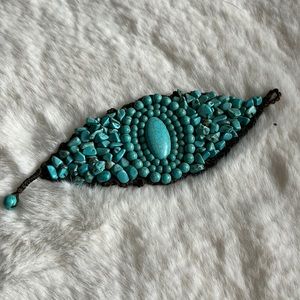 Spanish-made turquoise bracelet